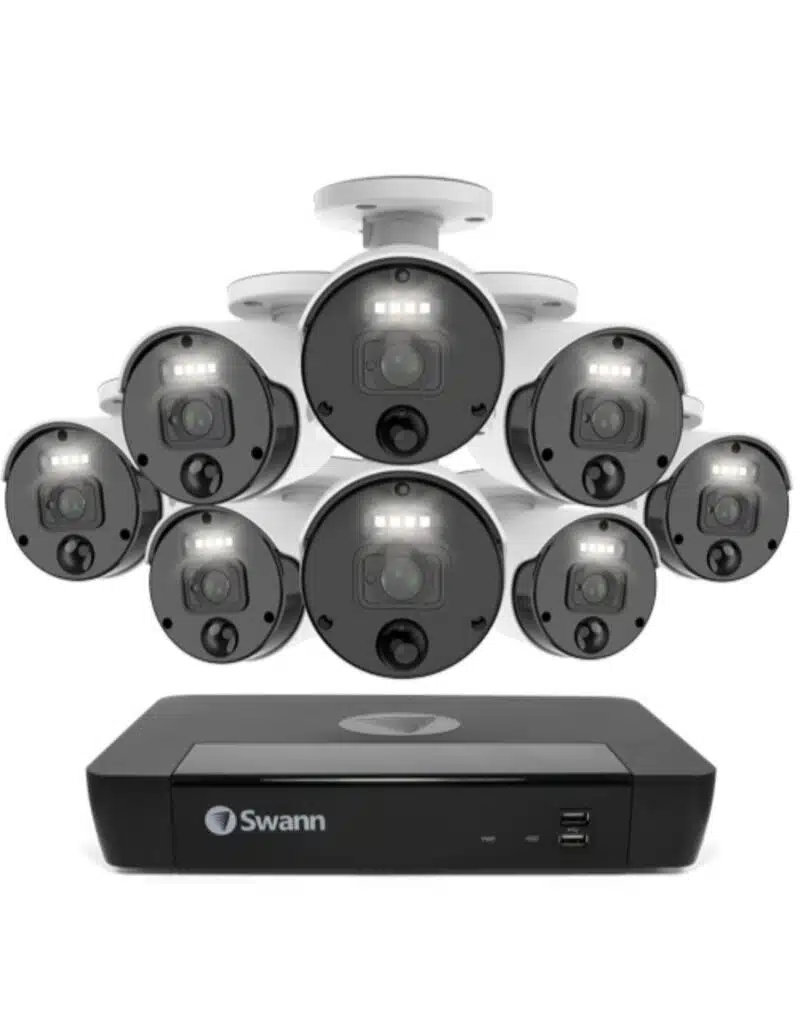 swann master series 4k upscale 8ch 876808 nvr 2tb 8x night2day security camera