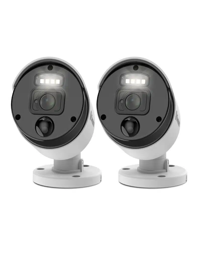 swann swnhd 875wlb master series 4k upscale security camera 2 pack
