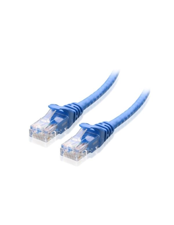 cat5e 50 metre ethernet cable with rj45 plugs to suit ip cameras blue