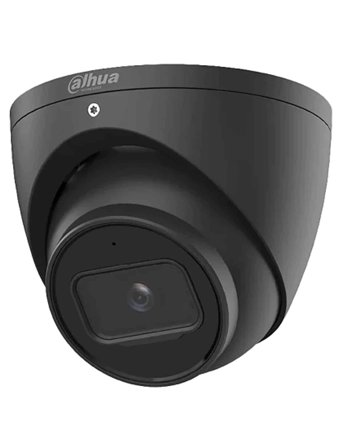 dahua 4mp dome black security camera ir fixed focal eyeball wizsense network dh ipc hdw3466emp s aus blk